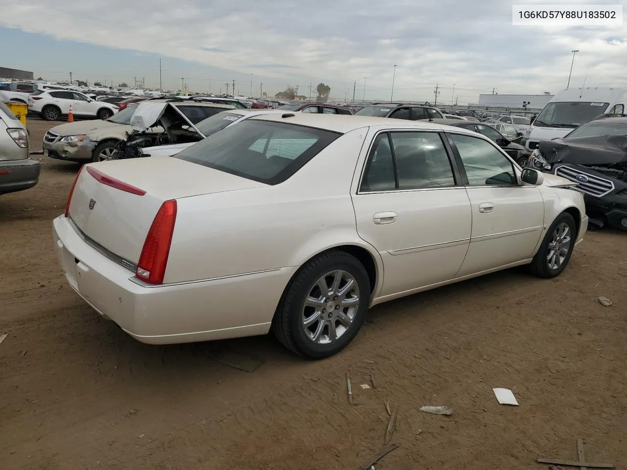 2008 Cadillac Dts VIN: 1G6KD57Y88U183502 Lot: 72351294