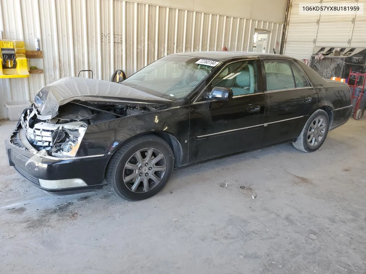 1G6KD57YX8U181959 2008 Cadillac Dts