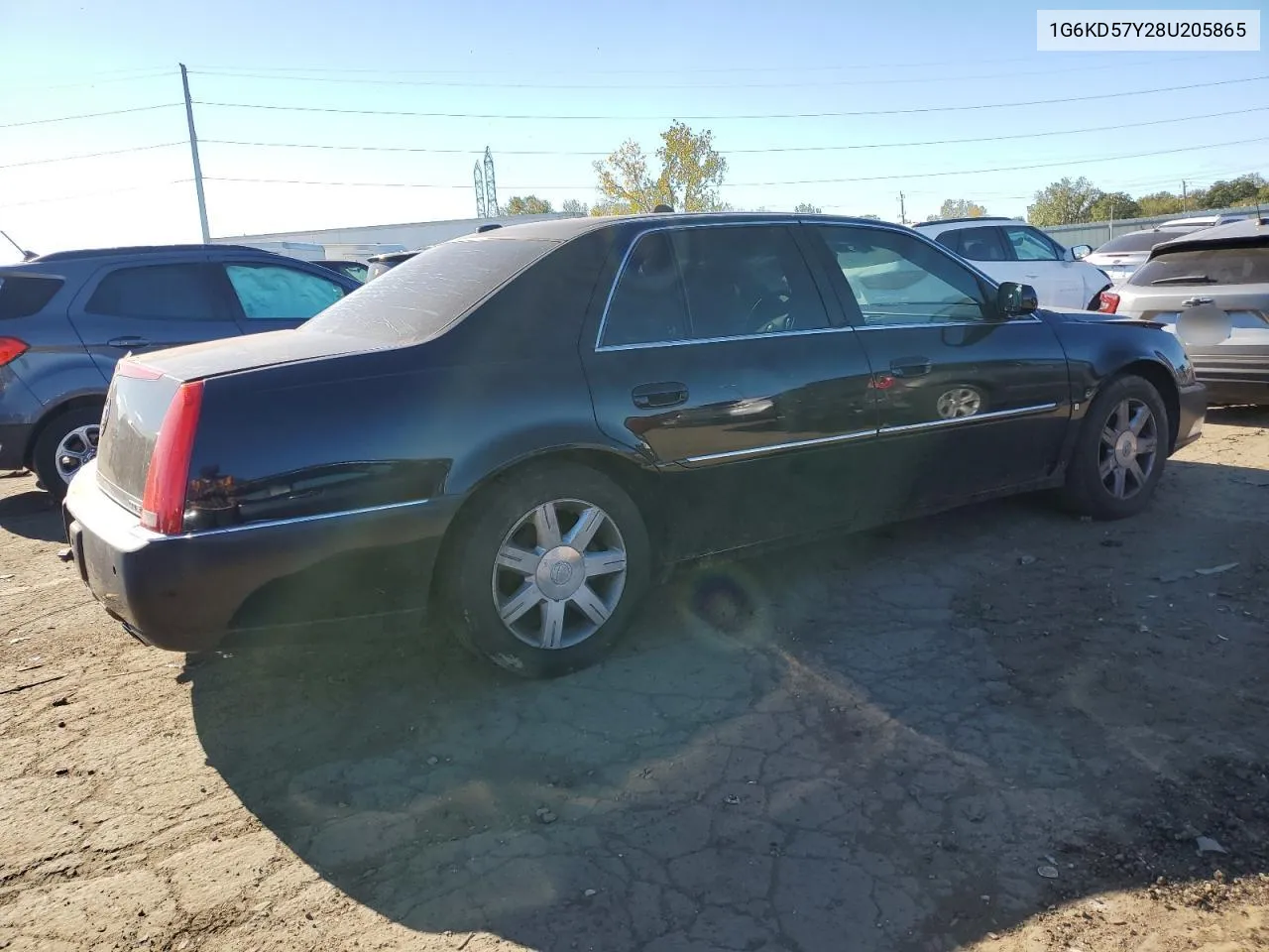 2008 Cadillac Dts VIN: 1G6KD57Y28U205865 Lot: 74426824