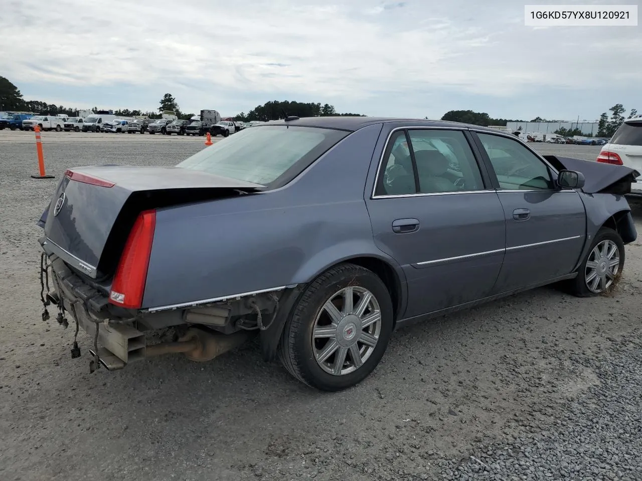 2008 Cadillac Dts VIN: 1G6KD57YX8U120921 Lot: 74482334