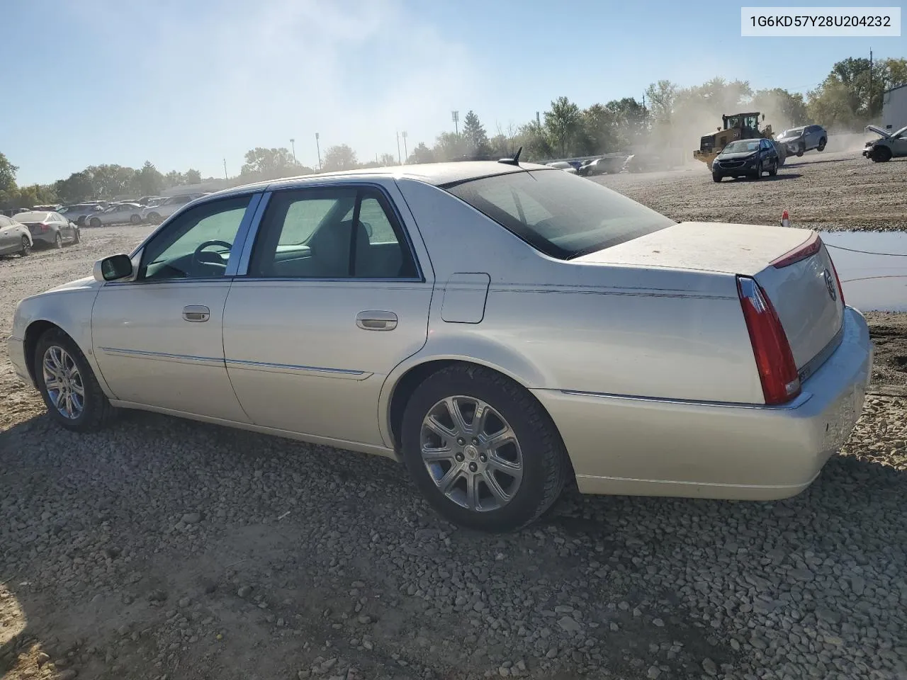 2008 Cadillac Dts VIN: 1G6KD57Y28U204232 Lot: 74878224