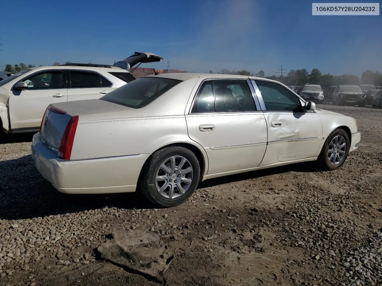 2008 Cadillac Dts VIN: 1G6KD57Y28U204232 Lot: 74878224