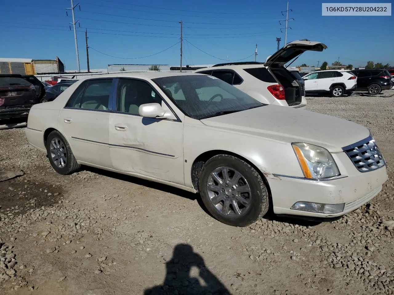 2008 Cadillac Dts VIN: 1G6KD57Y28U204232 Lot: 74878224