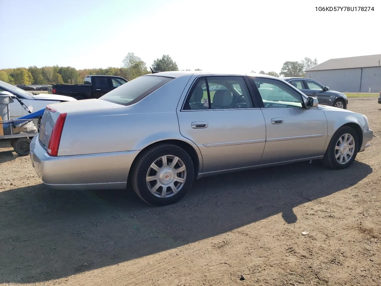 2008 Cadillac Dts VIN: 1G6KD57Y78U178274 Lot: 75880554