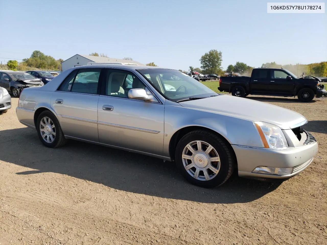 2008 Cadillac Dts VIN: 1G6KD57Y78U178274 Lot: 75880554