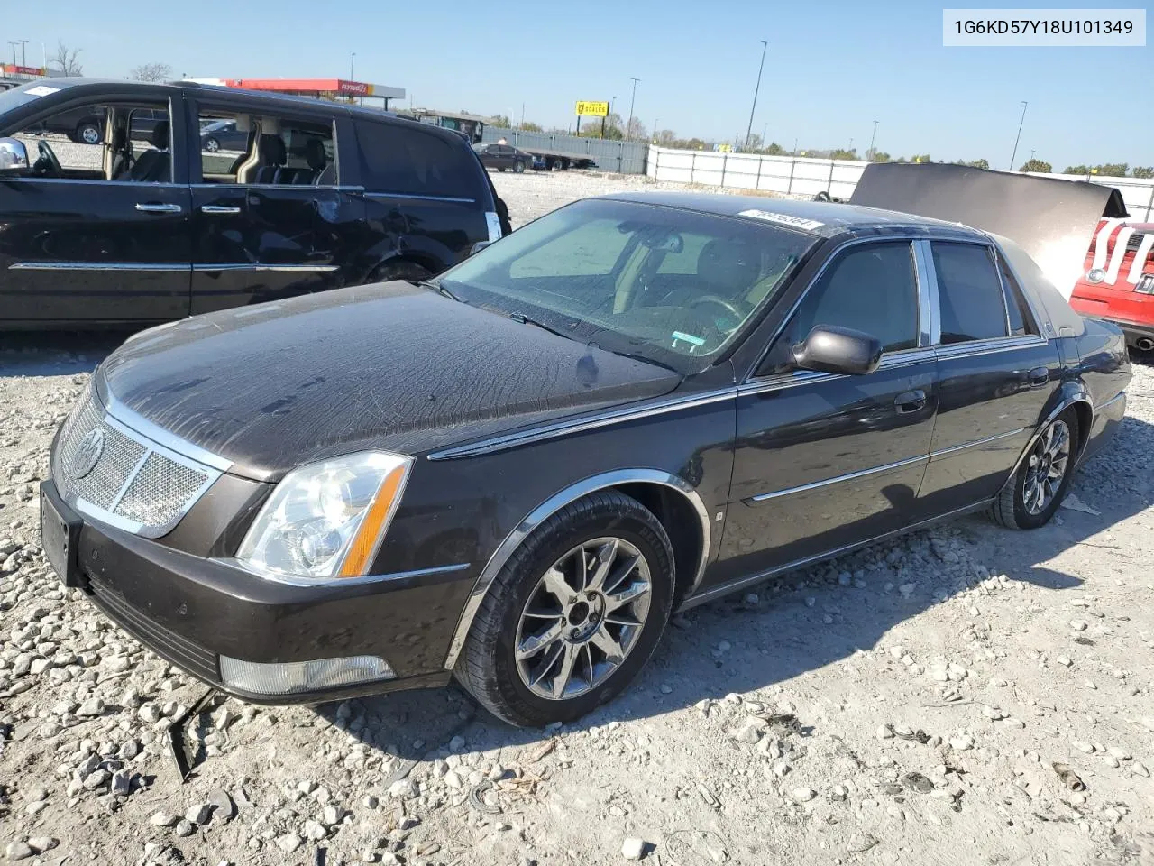 2008 Cadillac Dts VIN: 1G6KD57Y18U101349 Lot: 76916364