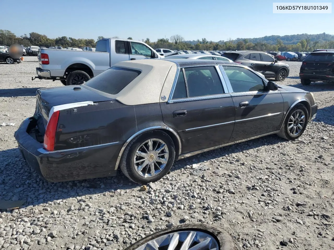 2008 Cadillac Dts VIN: 1G6KD57Y18U101349 Lot: 76916364