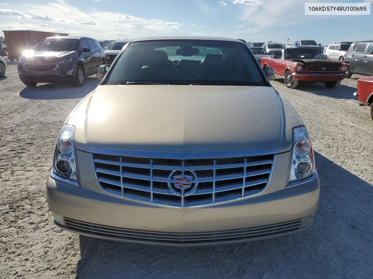 2008 Cadillac Dts VIN: 1G6KD57Y48U100695 Lot: 77632414