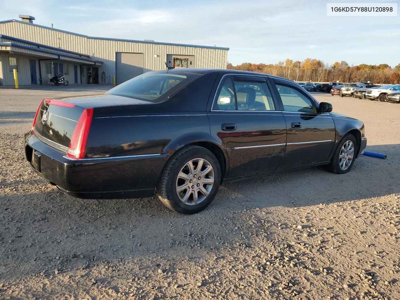 2008 Cadillac Dts VIN: 1G6KD57Y88U120898 Lot: 78052234