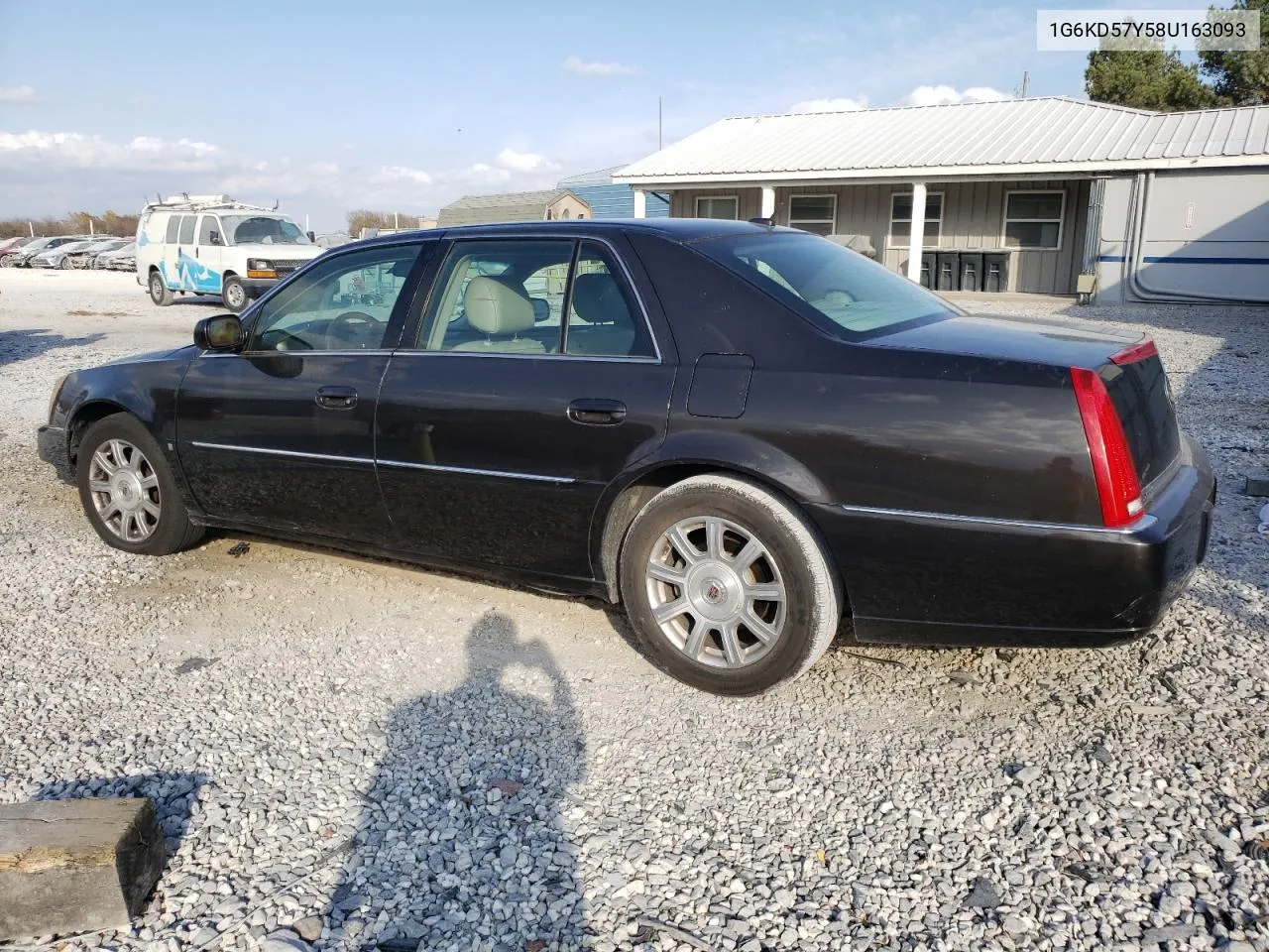 2008 Cadillac Dts VIN: 1G6KD57Y58U163093 Lot: 78659604