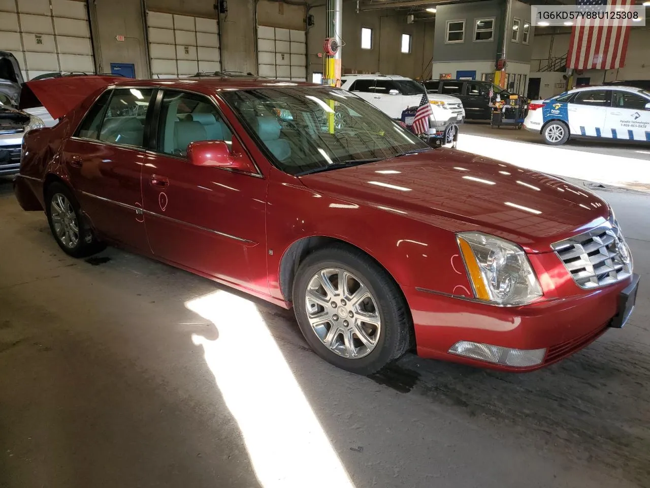 2008 Cadillac Dts VIN: 1G6KD57Y88U125308 Lot: 78809234