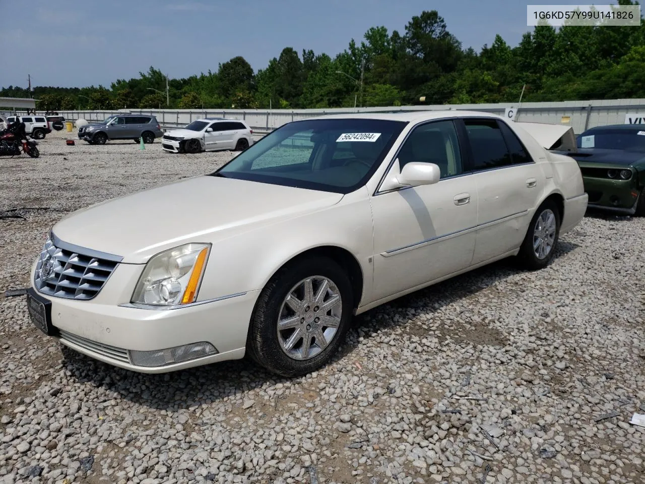 2009 Cadillac Dts VIN: 1G6KD57Y99U141826 Lot: 56242094