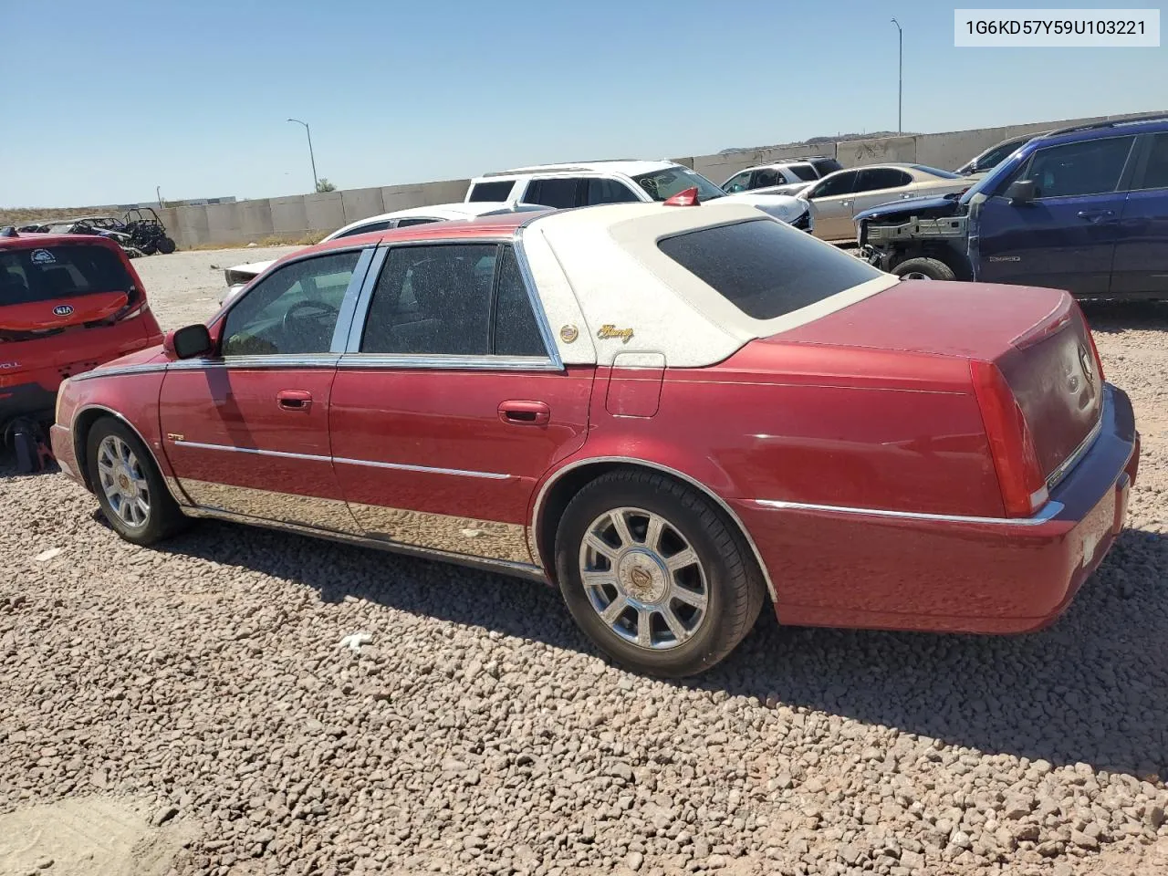 2009 Cadillac Dts VIN: 1G6KD57Y59U103221 Lot: 71311394