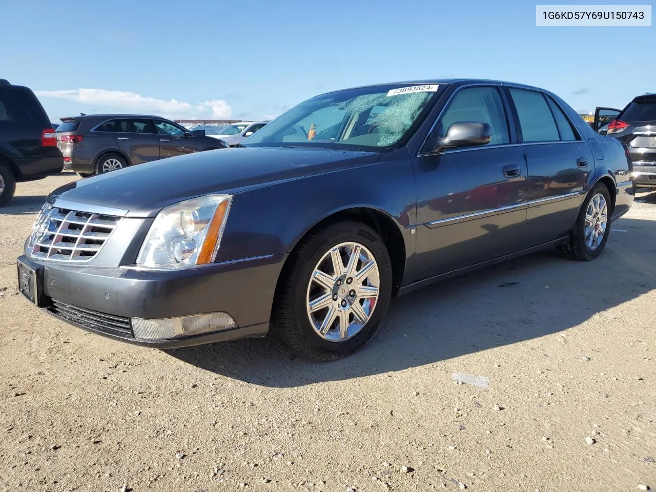 2009 Cadillac Dts VIN: 1G6KD57Y69U150743 Lot: 73693824