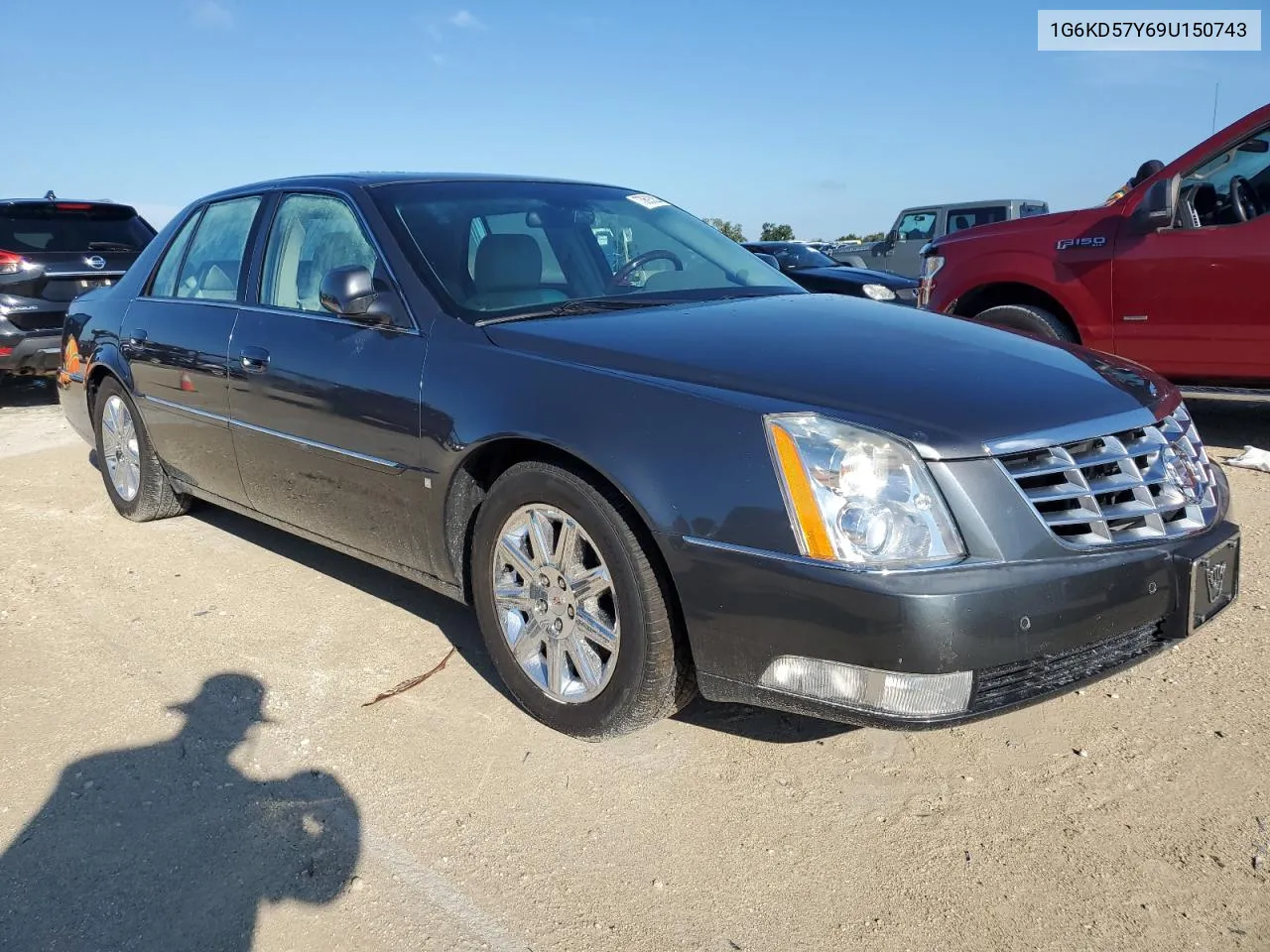 2009 Cadillac Dts VIN: 1G6KD57Y69U150743 Lot: 73693824