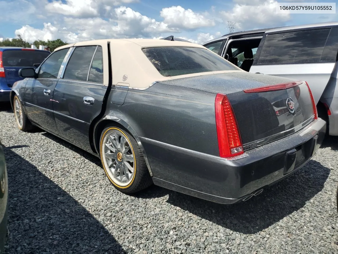 2009 Cadillac Dts VIN: 1G6KD57Y59U105552 Lot: 74712744