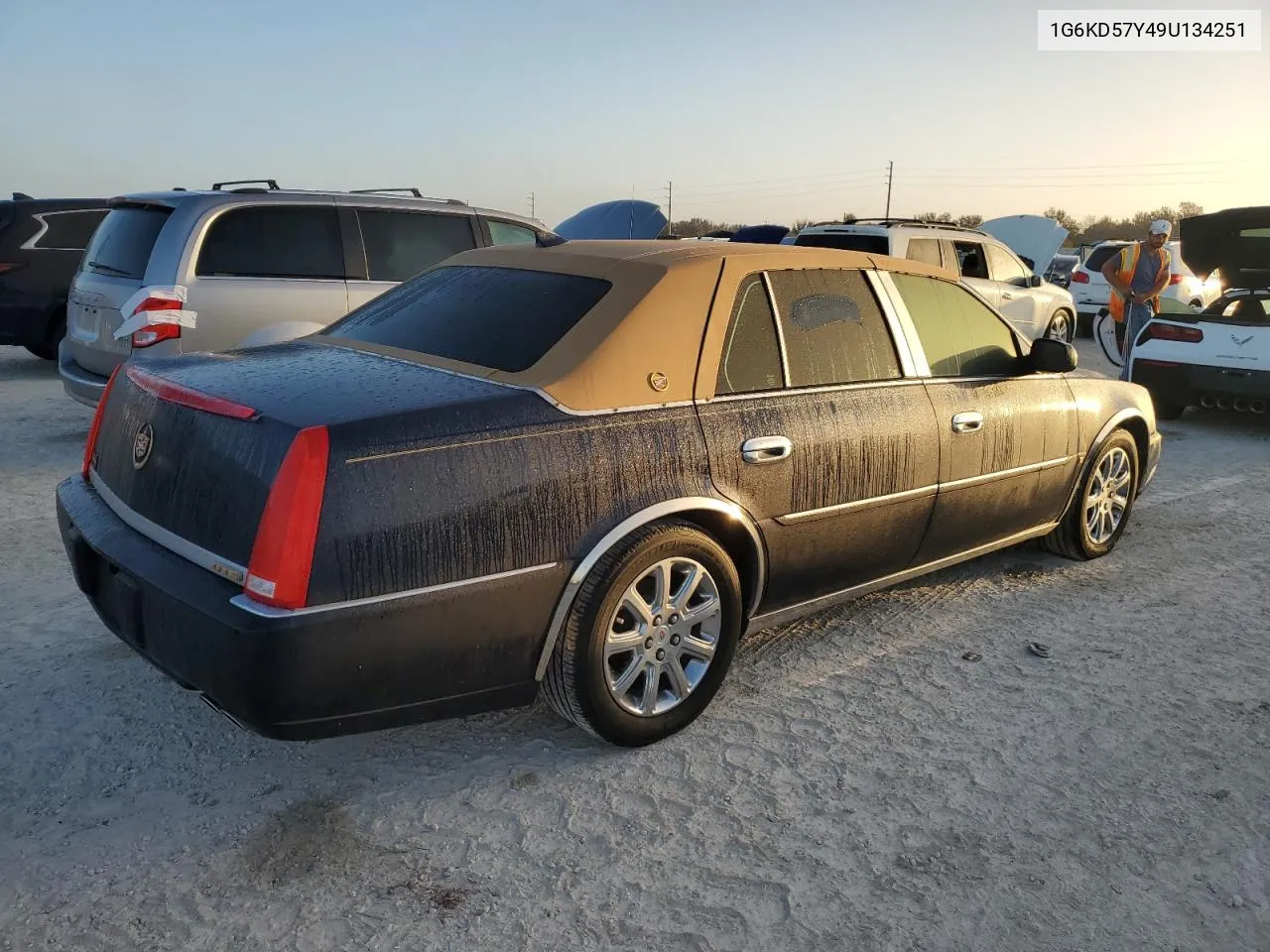 2009 Cadillac Dts VIN: 1G6KD57Y49U134251 Lot: 76837664