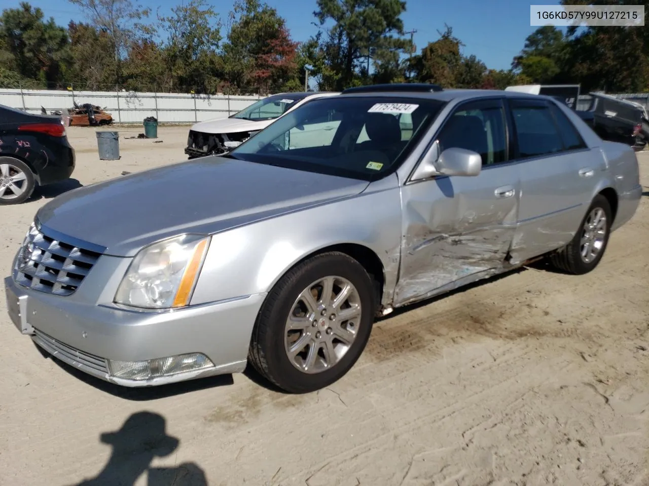 2009 Cadillac Dts VIN: 1G6KD57Y99U127215 Lot: 77579424