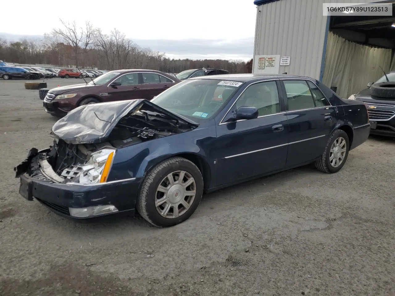 2009 Cadillac Dts VIN: 1G6KD57Y89U123513 Lot: 79401324