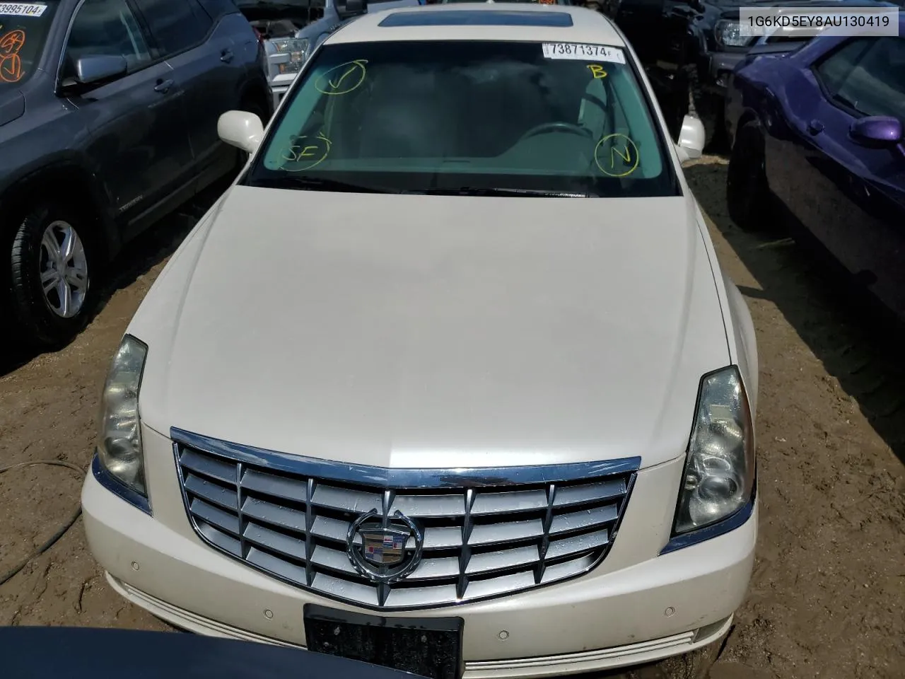 2010 Cadillac Dts Luxury Collection VIN: 1G6KD5EY8AU130419 Lot: 73871374