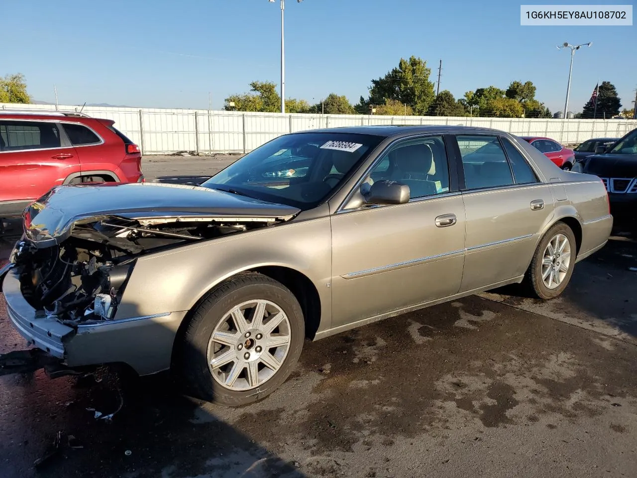 2010 Cadillac Dts Premium Collection VIN: 1G6KH5EY8AU108702 Lot: 76286984