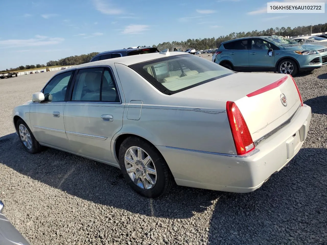 2010 Cadillac Dts Premium Collection VIN: 1G6KH5EY6AU102722 Lot: 77189704