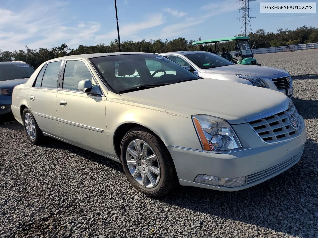 2010 Cadillac Dts Premium Collection VIN: 1G6KH5EY6AU102722 Lot: 77189704