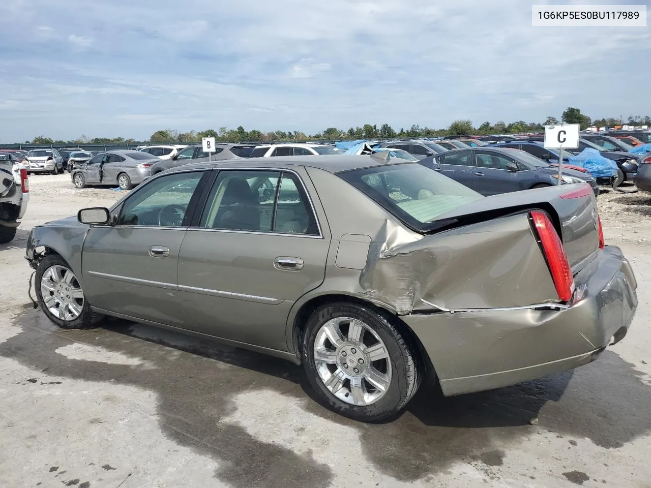 2011 Cadillac Dts Platinum VIN: 1G6KP5ES0BU117989 Lot: 69850334