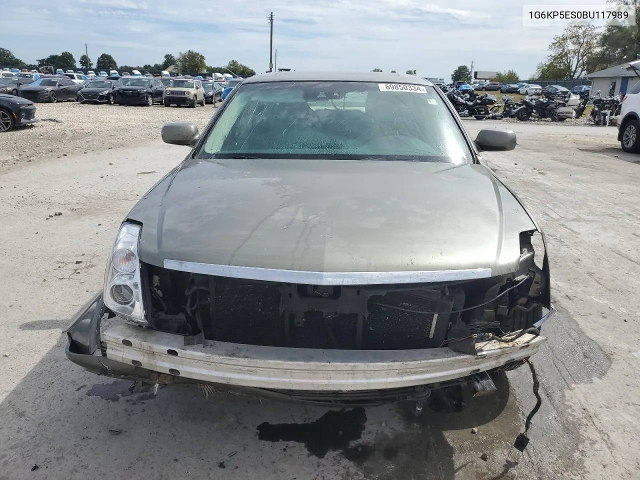 2011 Cadillac Dts Platinum VIN: 1G6KP5ES0BU117989 Lot: 69850334