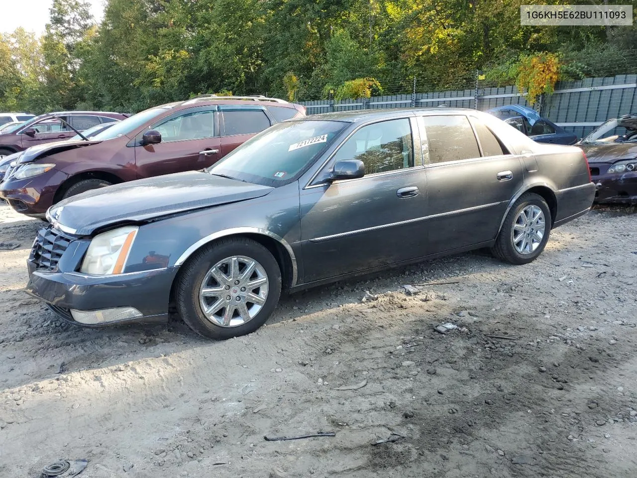 2011 Cadillac Dts Premium Collection VIN: 1G6KH5E62BU111093 Lot: 72172224