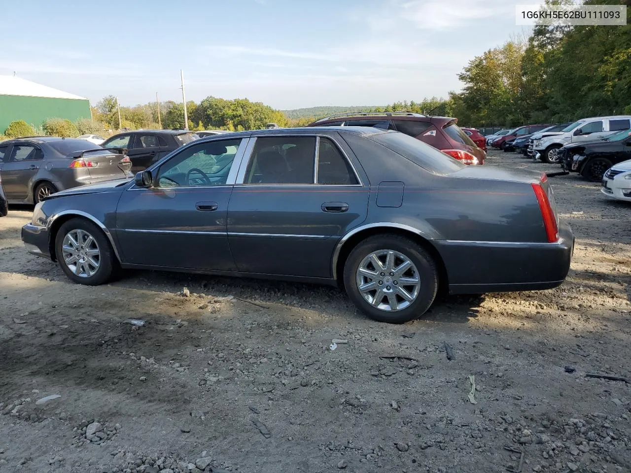 2011 Cadillac Dts Premium Collection VIN: 1G6KH5E62BU111093 Lot: 72172224