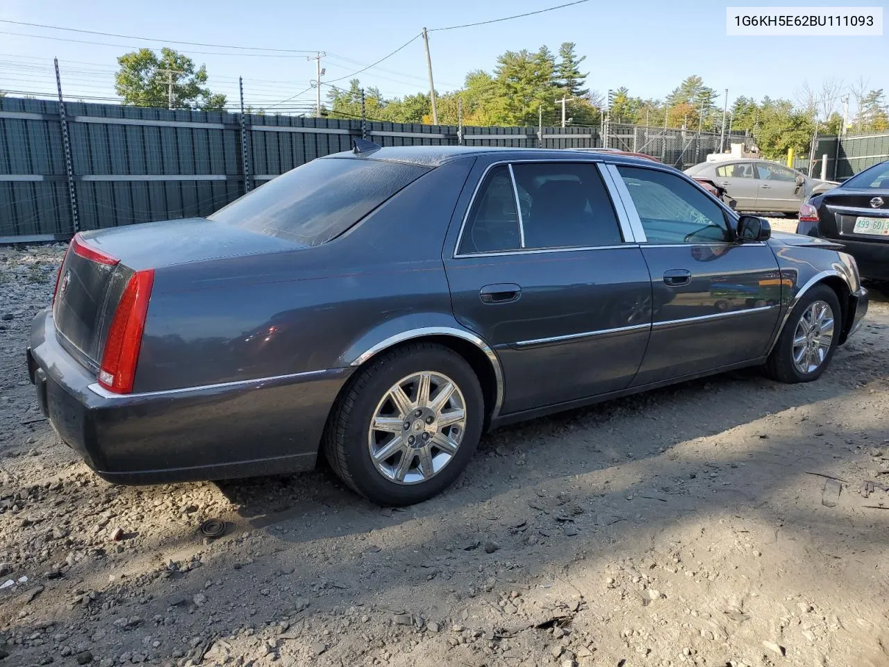 2011 Cadillac Dts Premium Collection VIN: 1G6KH5E62BU111093 Lot: 72172224