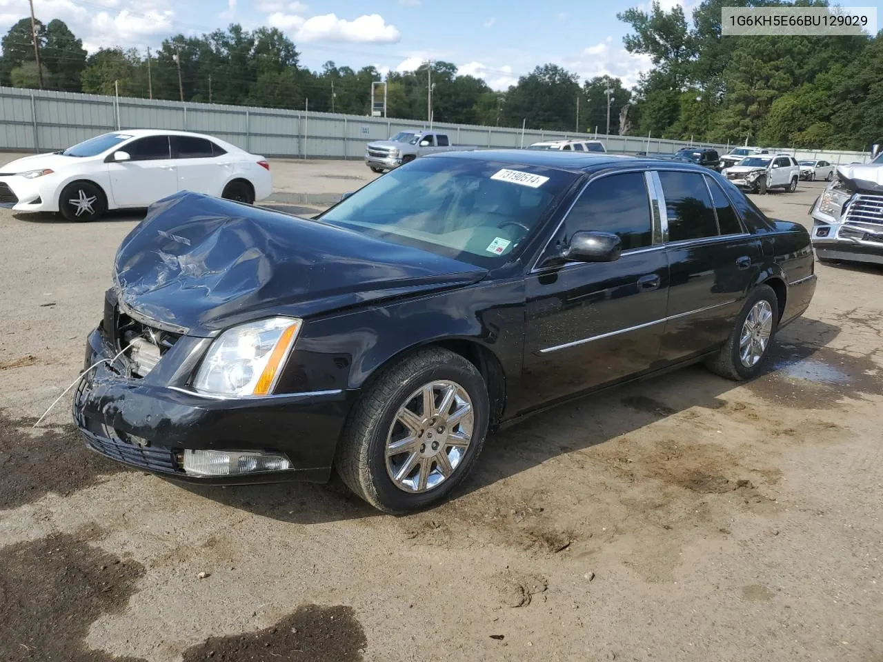 2011 Cadillac Dts Premium Collection VIN: 1G6KH5E66BU129029 Lot: 73190514