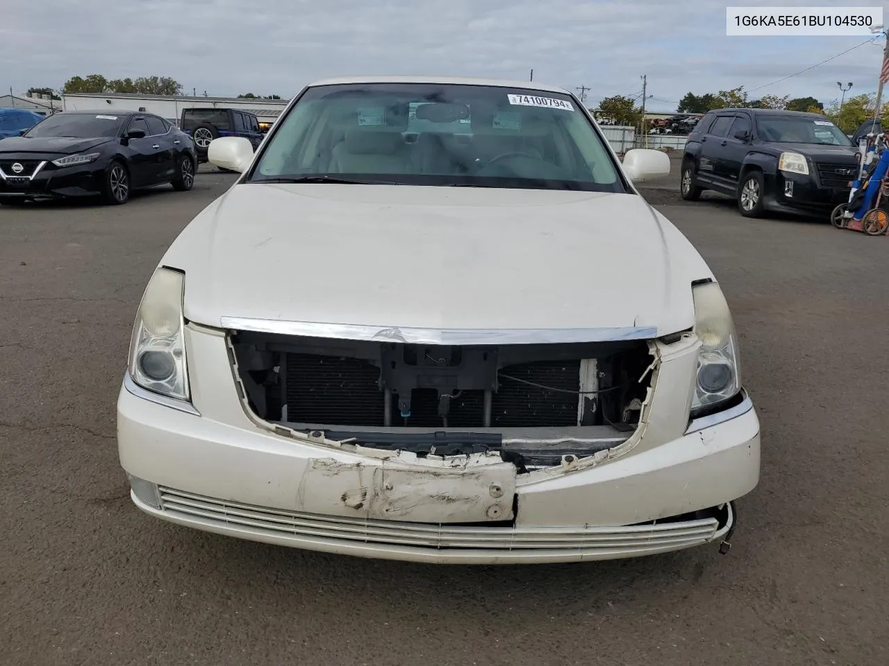 2011 Cadillac Dts VIN: 1G6KA5E61BU104530 Lot: 74100794