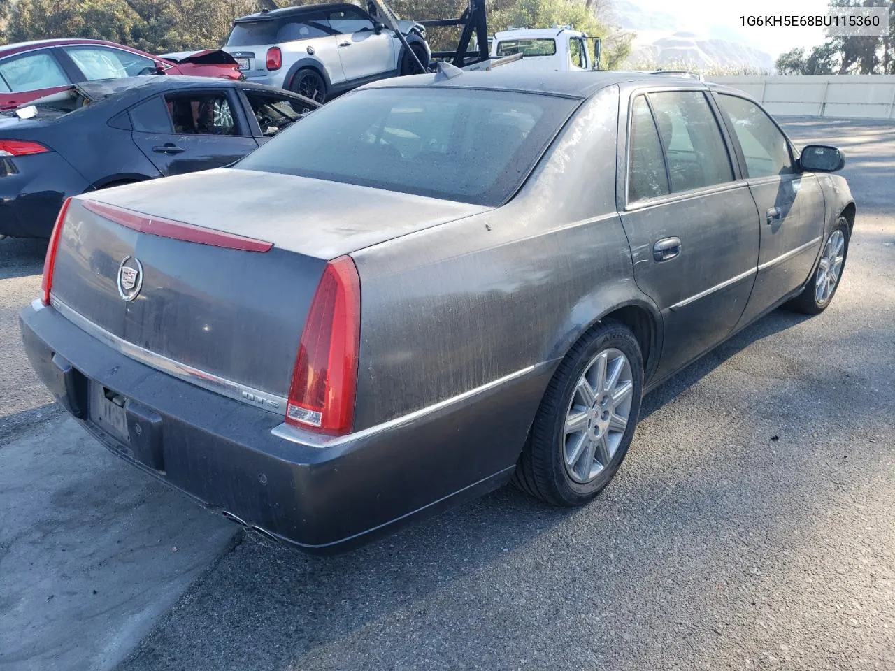 2011 Cadillac Dts Premium Collection VIN: 1G6KH5E68BU115360 Lot: 77287984