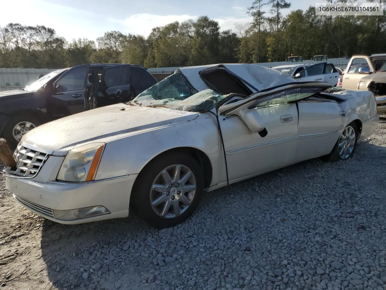 2011 Cadillac Dts Premium Collection VIN: 1G6KH5E67BU104561 Lot: 78205064