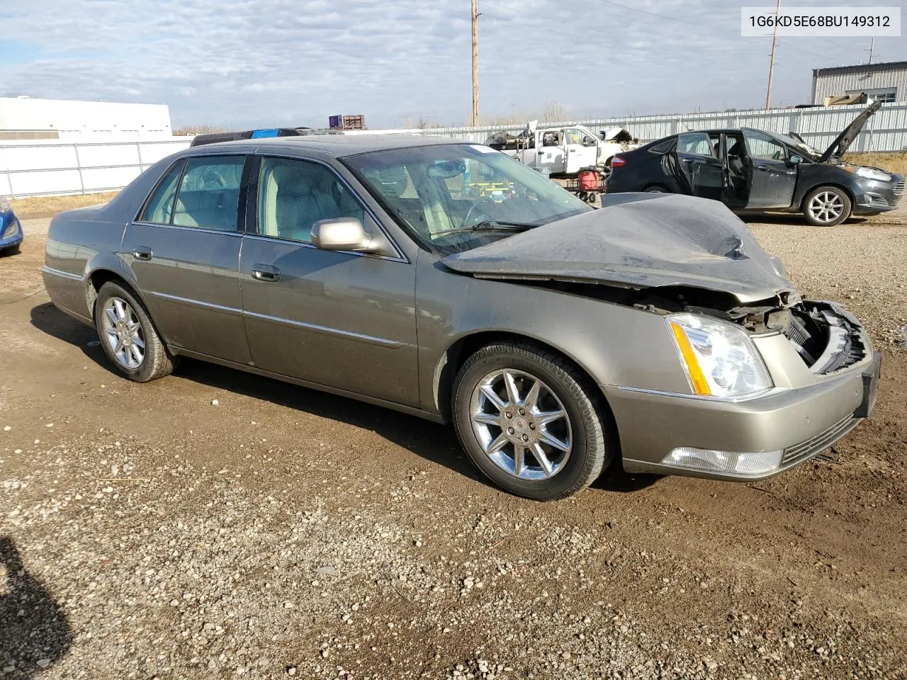 2011 Cadillac Dts Luxury Collection VIN: 1G6KD5E68BU149312 Lot: 79060334