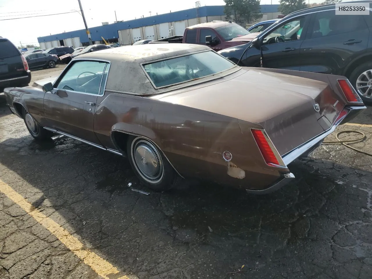 1968 Cadillac Eldorado VIN: H8253350 Lot: 77140814