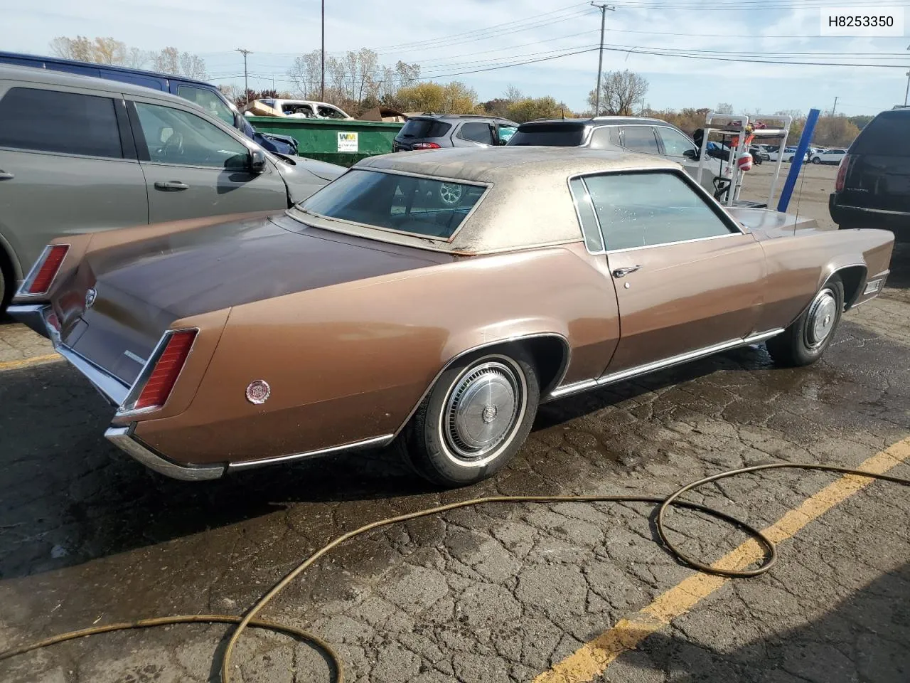 1968 Cadillac Eldorado VIN: H8253350 Lot: 77140814