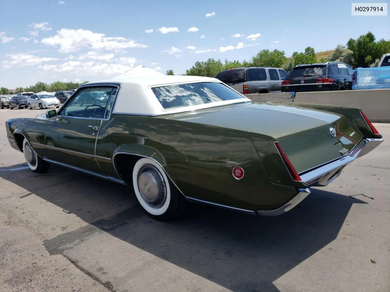 1970 Cadillac El Dorado VIN: H0297914 Lot: 61654074