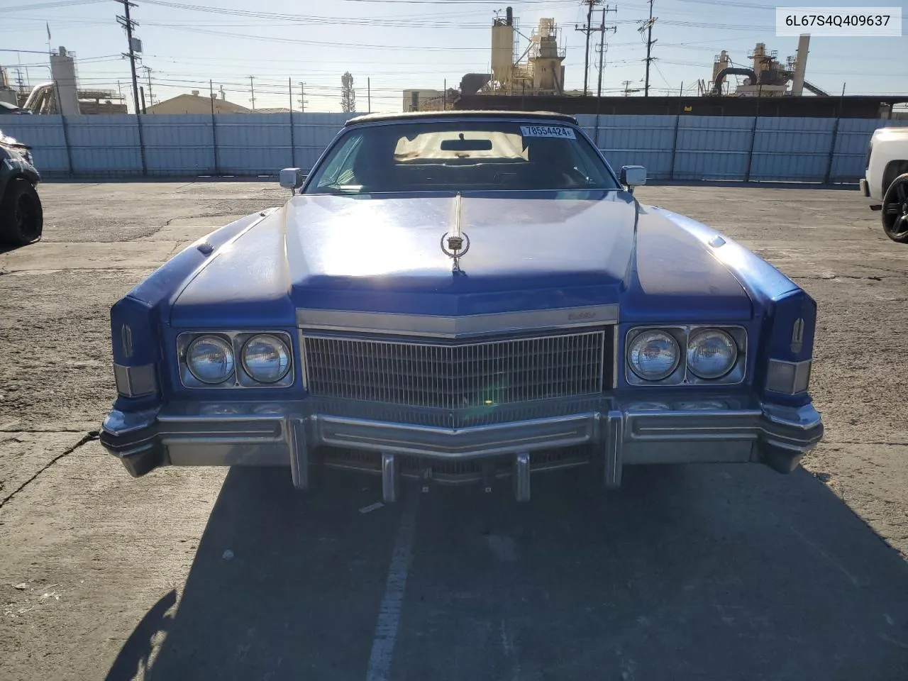 1974 Cadillac Eldorado VIN: 6L67S4Q409637 Lot: 78554424