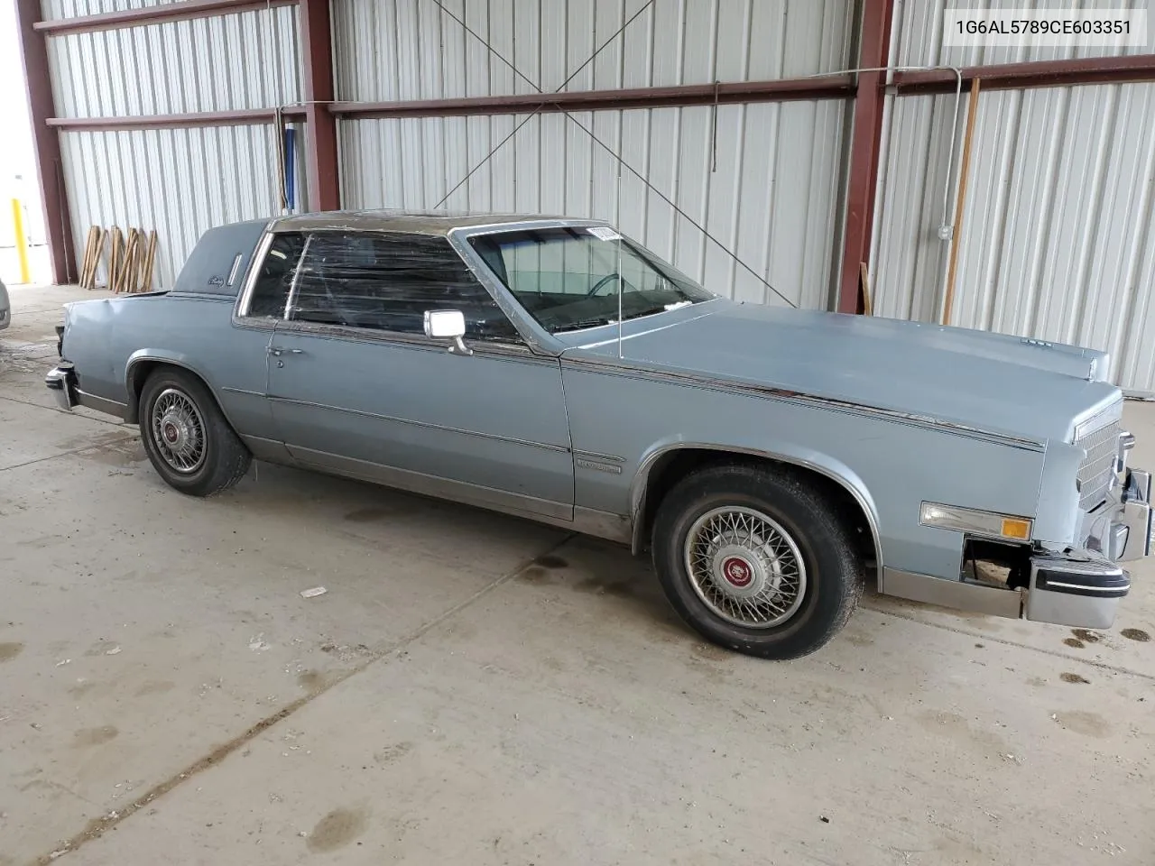 1982 Cadillac Eldorado VIN: 1G6AL5789CE603351 Lot: 37082804