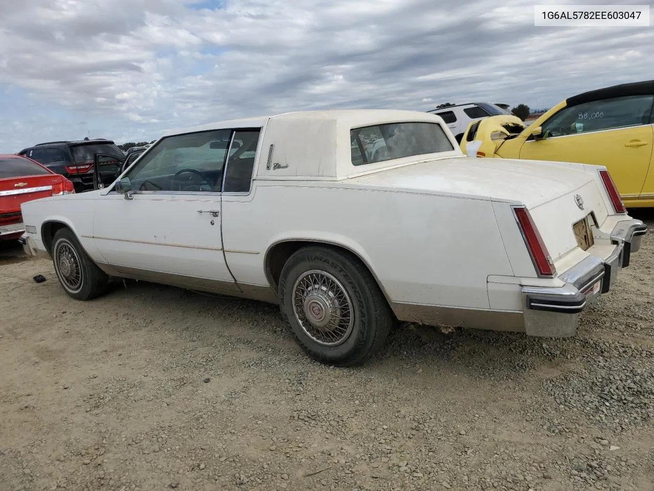 1984 Cadillac Eldorado VIN: 1G6AL5782EE603047 Lot: 76777394