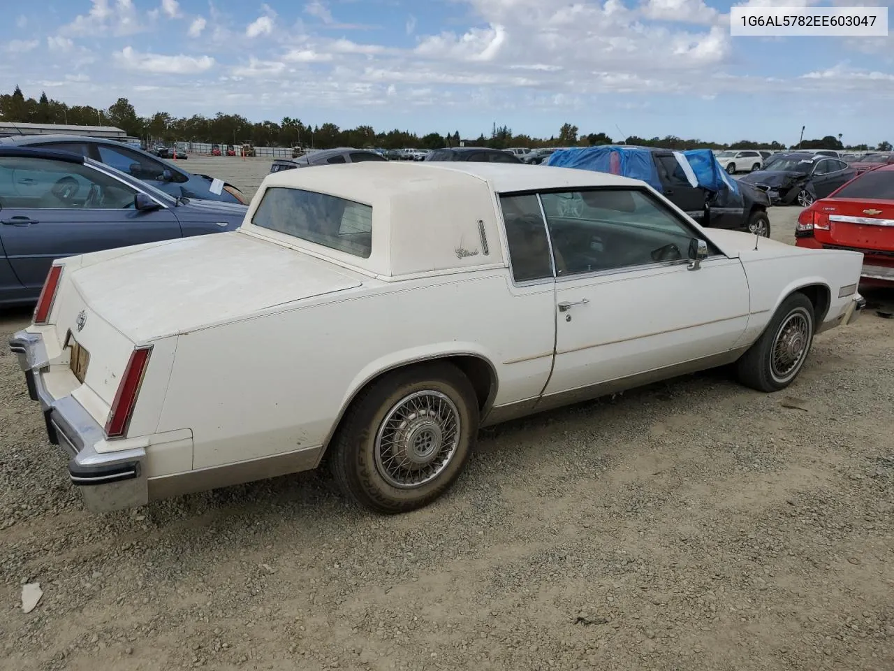 1984 Cadillac Eldorado VIN: 1G6AL5782EE603047 Lot: 76777394