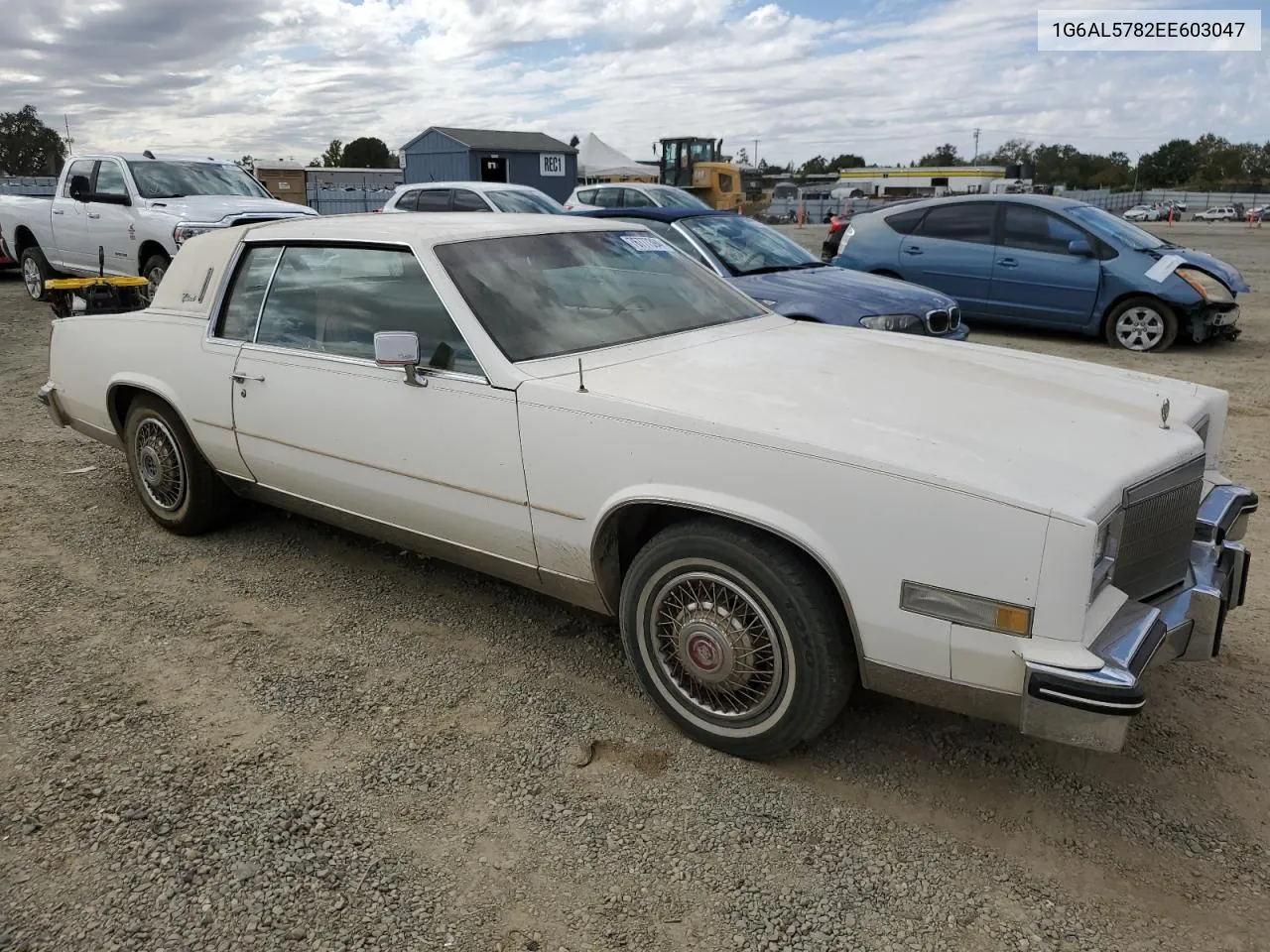 1984 Cadillac Eldorado VIN: 1G6AL5782EE603047 Lot: 76777394