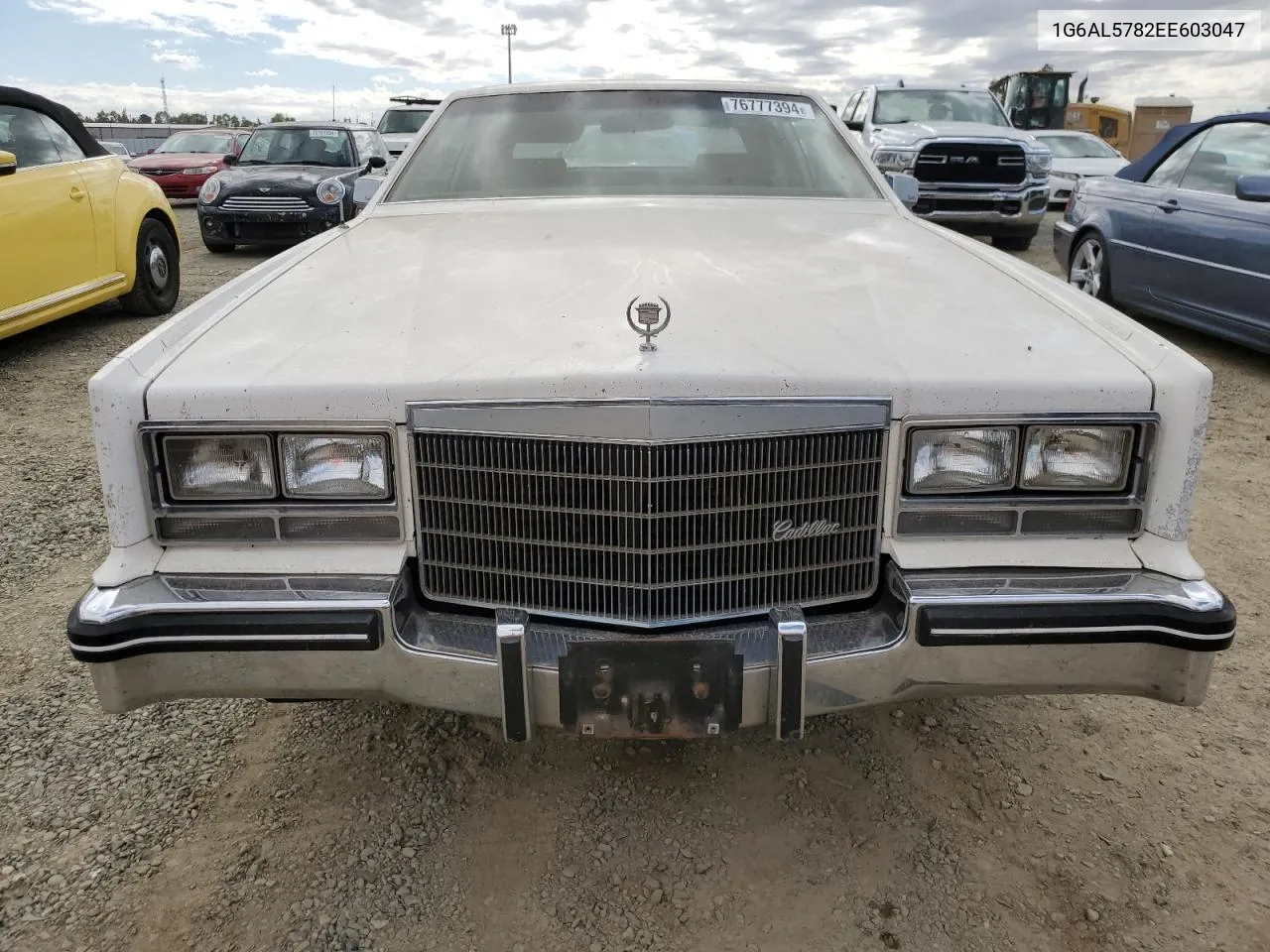 1984 Cadillac Eldorado VIN: 1G6AL5782EE603047 Lot: 76777394