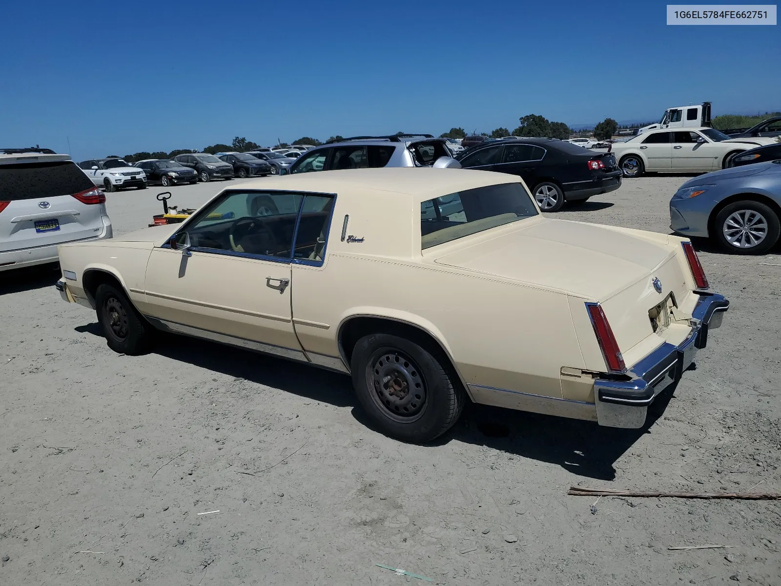 1985 Cadillac Eldorado VIN: 1G6EL5784FE662751 Lot: 67341204