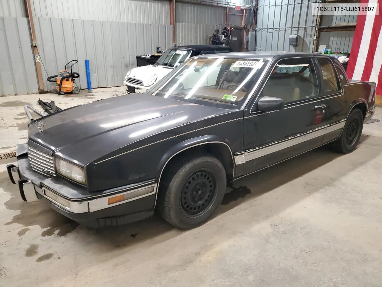 1988 Cadillac Eldorado VIN: 1G6EL1154JU615807 Lot: 76362924