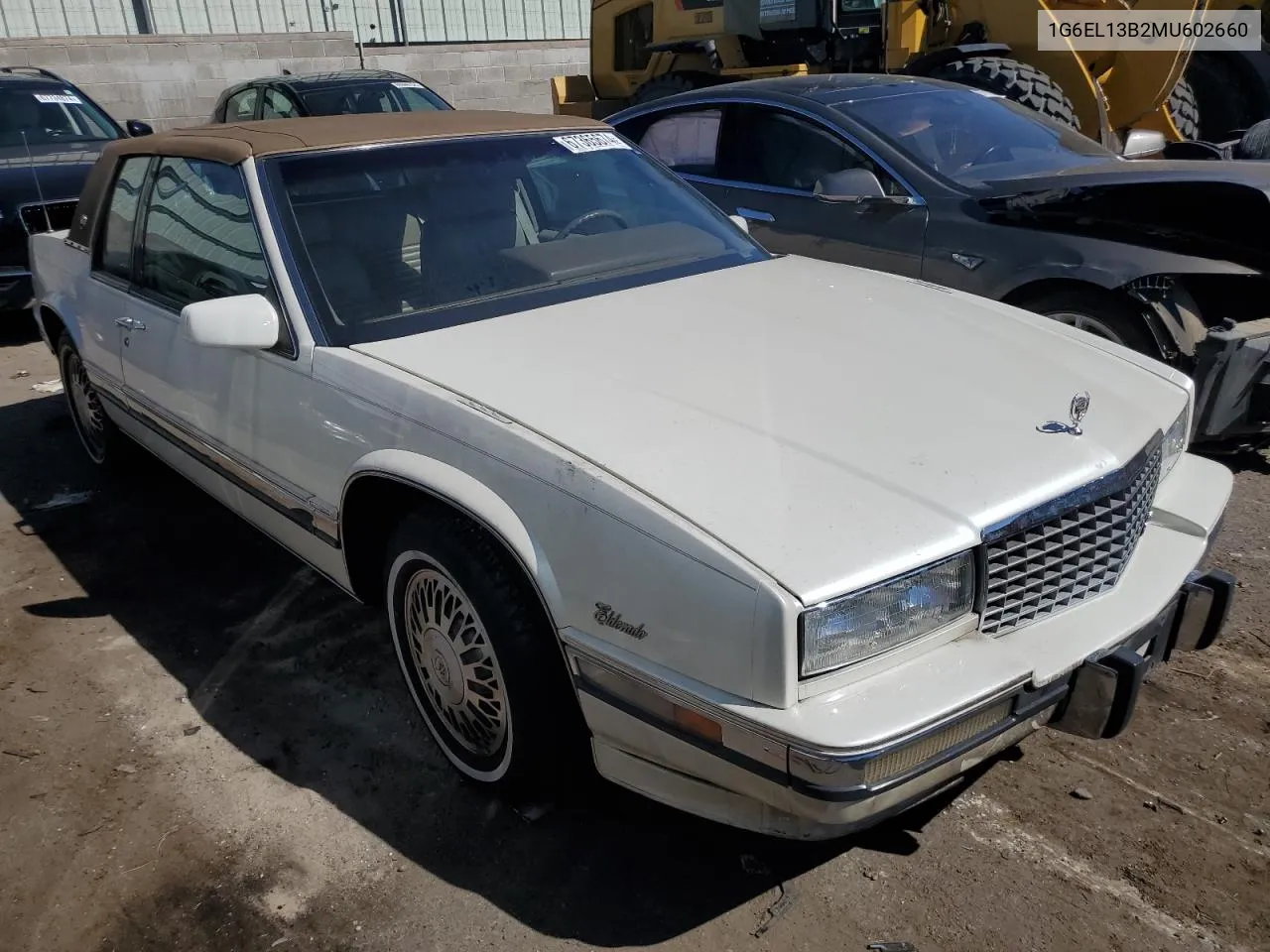 1991 Cadillac Eldorado VIN: 1G6EL13B2MU602660 Lot: 67365674