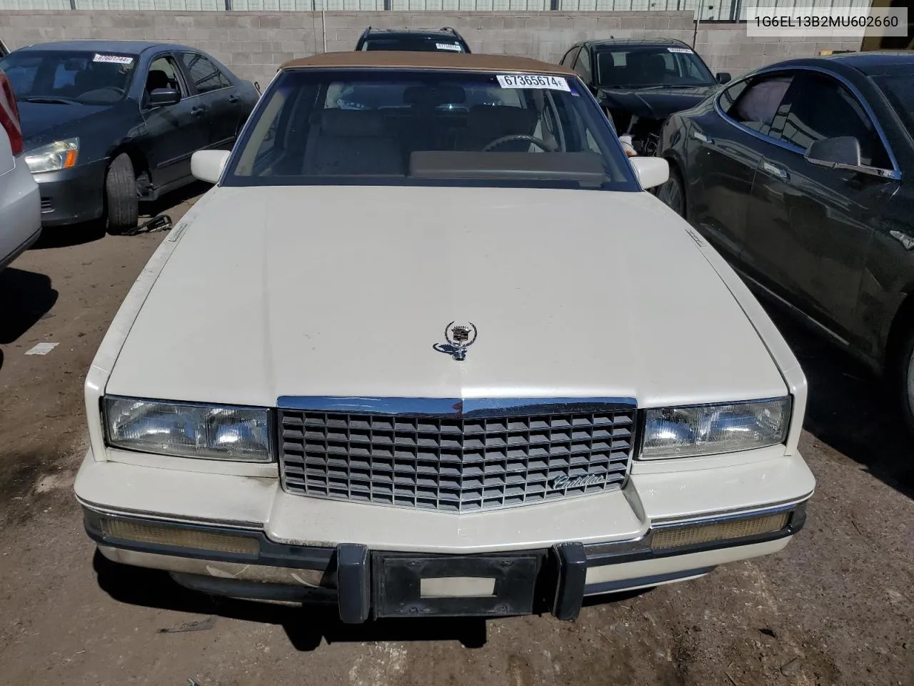 1G6EL13B2MU602660 1991 Cadillac Eldorado